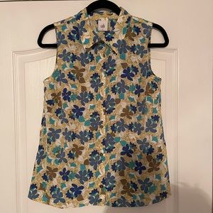 Cabi 5215 Floral Wish Peplum Top